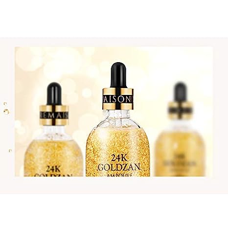 24K Goldzan Facial Serum Ampoule Pure Gold 99.9% (100 Ml).