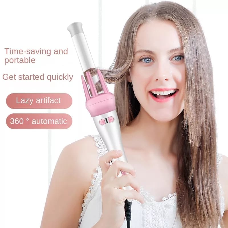 360° Automatic Rotating Professional Fast Heating Hair Curler